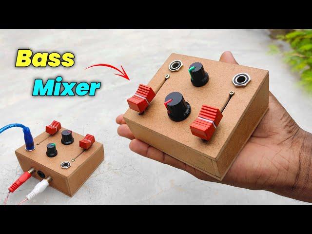 mini dj mixer kaise banaen dj mixer kaise banaye how to make mini dj mixer at home