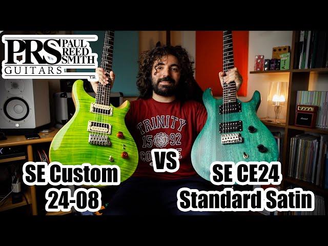 PRS SE CE24 Standard Satin vs PRS SE Custom 24-08