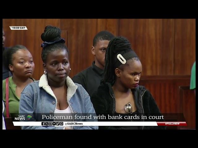 KZN | Police officer found with bank cards in court