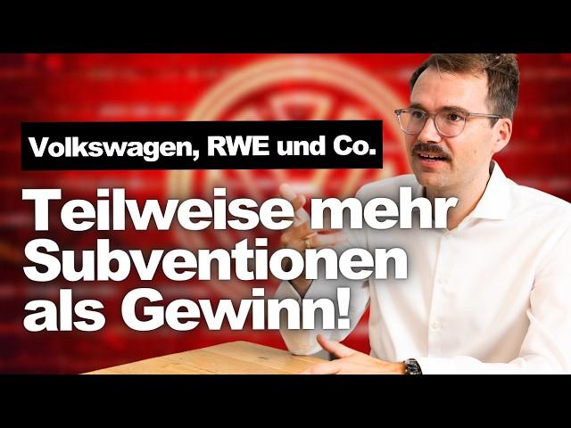 Nach VW-Schock: So viele Steuer-Milliarden fließen an Dax-Konzerne! // Philipp Immenkötter