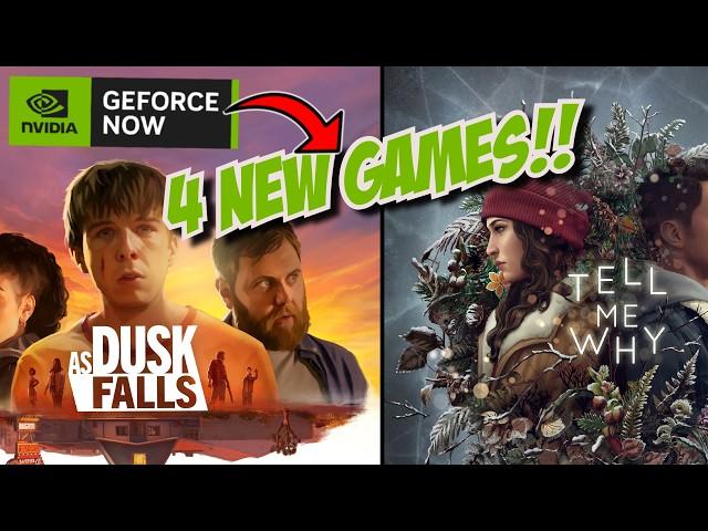  4 New Games to Cloud Game NOW on GeForce NOW! (June 2024) 