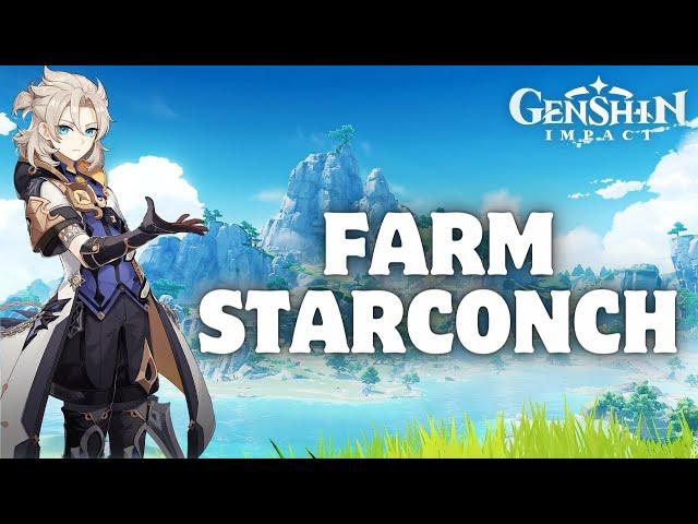 How to Farm Starconch in Genshin Impact 2024?