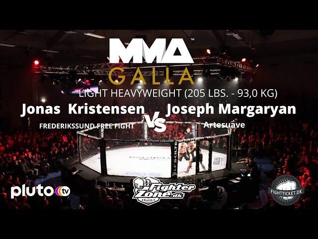 Joseph Margaryan (Artesuave.dk) Vs. Jonas Kristensen (Frederikssund Free Fight)