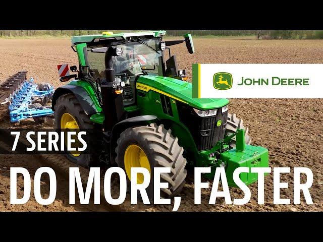 7 Series Tractors from JOHN DEERE: Do more, faster