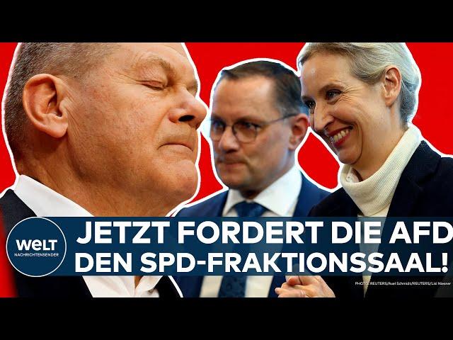 ELECTION: AfD demands SPD parliamentary room! Dispute over rooms and committees in the Bundestag!