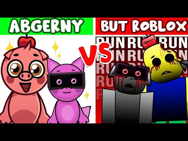 Incredibox Abgerny But It's Roblox | Sprunki New Mod | - Normal VS Horror All Characters Comparison