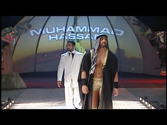 Muhammad Hassan Entrance (MASSIVE USA CHANTS) SmackDown, June 30, 2005 (HD)