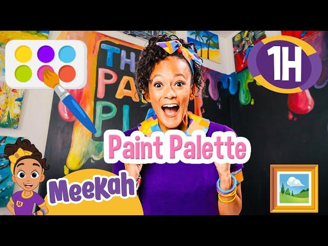 Meekah The Artist | Blippi and Meekah Educational Videos For Kids | Celebrating Diversity