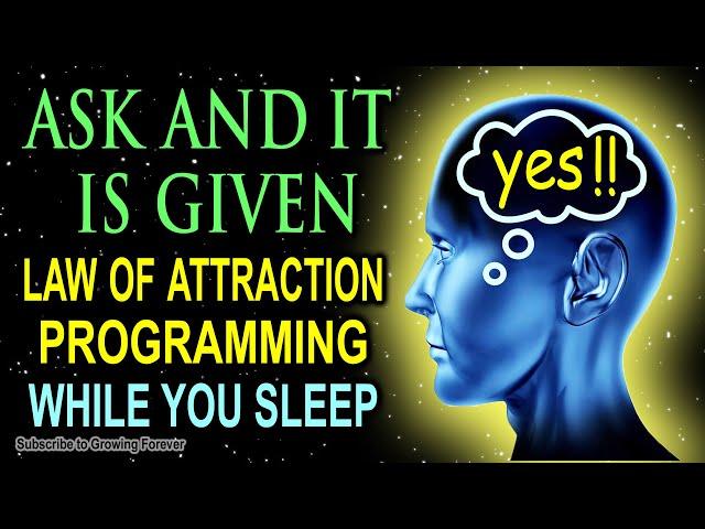 LAW OF ATTRACTION Affirmations while you SLEEP! Program Your Mind Power for WEALTH & PROSPERITY!!