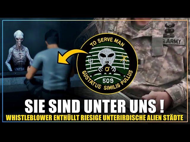 Sie schmecken wie Hühnchen | US Soldat enthüllt mehrere Alien Drohnen in riesiger Untergrundstadt