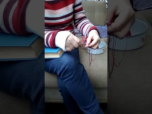 Вязание со сломанной рукой