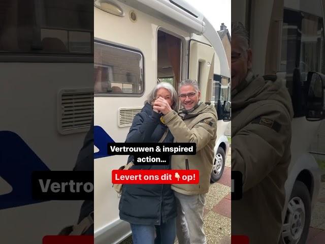 De sleutel van onze camper!