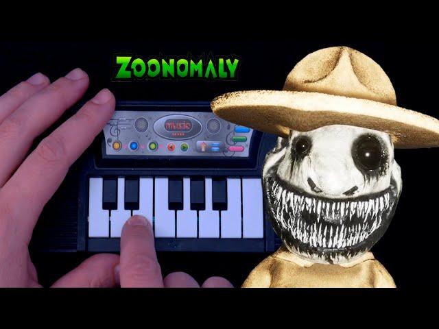 ZOONOMALY Trailer Theme (how to play on a $1 BLCAK piano)