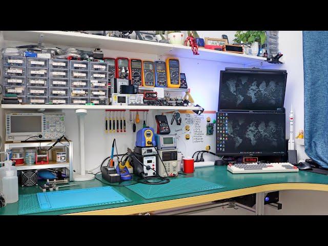 A tour of the my Electronics Lab at home(The last part)