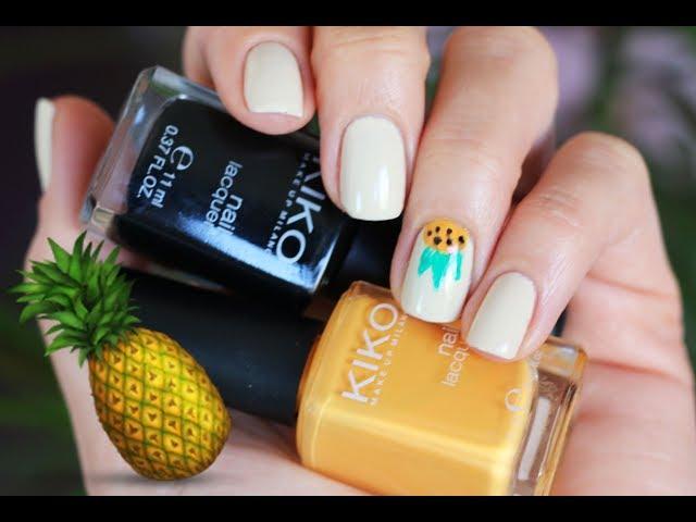 EASY "ANANAS' NAIL DESIGN for Summer 2017 || Katrin from Berlin Nails