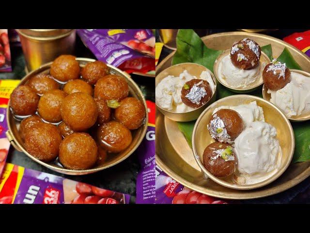 Gulab jamun recipe | Perfect Gulab Jamun with 777 instant mix #foodzeee