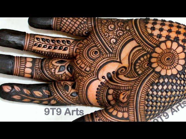 New Full Hand Bridal Mehndi Design for Wedding 2023 | Mehandi ka design | Front Hand Dulhan Mehndi