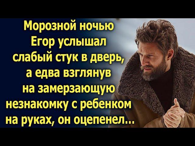 Морозной ночью Егор услышал стук в дверь, а едва взглянув на замерзающую незнакомку…