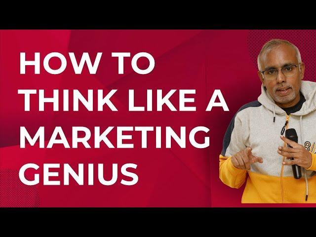 Two Ways to Become a Marketing Genius | Rajesh Srinivasan