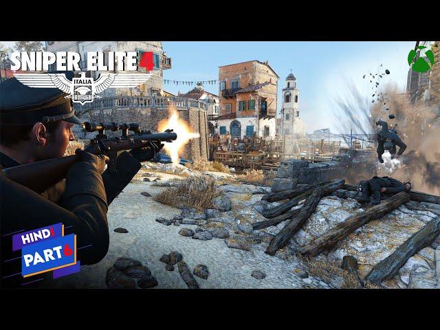 Sniper Elite 4 Walkthrough Gameplay HINDI Part 6 | MAGAZZENO FACILITY | TheGameFlix