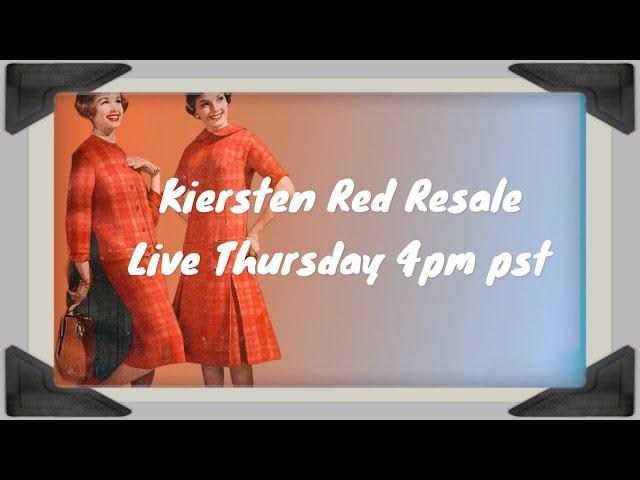 KIERSTEN RED RESALE LIVE JEWELRY AUCTION