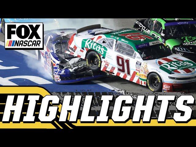 NASCAR Xfinity Series: United Rentals 300 Highlights | NASCAR on FOX