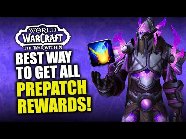 Best Way To Get ALL EXCLUSIVE Rewards From Radiant Echoes Event! WoW The War Within Pre-Patch Event