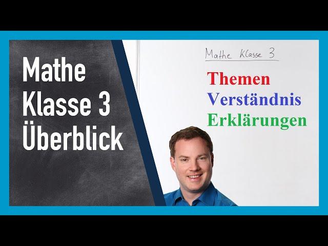 Mathe Klasse 3 | www.gut-erklärt.de