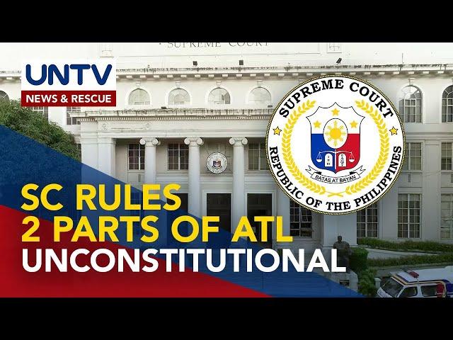 SC rules two parts of anti-terror law unconstitutional