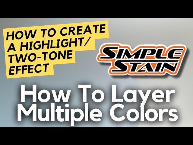 How To: Highlight & Layer Multiple Colors | Staining Concrete