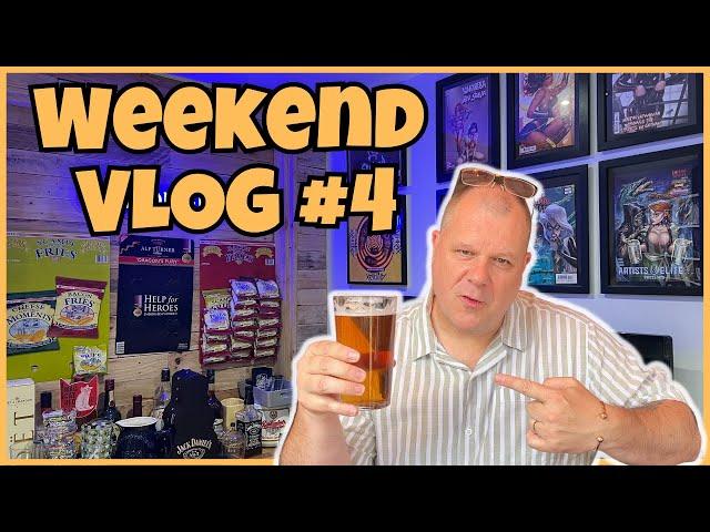 VLOG 4 - Charity Shops, AMIGA Classics, Arcade Shooters + BEERS !