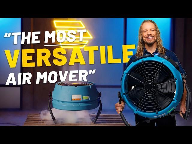 The Power of a Stealth Axial Fan for FASTER Drying Jobs