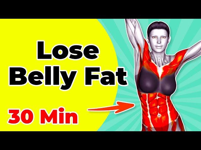  Defeat Your Donut Detriment - Lose Stubborn Belly Fat in 30 Minutes! STANDING Workout