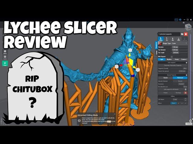 Lychee Slicer Review and ChiTuBox Comparison by VOGMAN