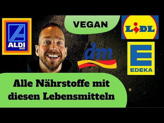 Mein veganer Einkauf bei LIDL, DM, ALDI und EDEKA