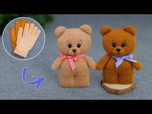 I bought all the GLOVES in the storeDIY wonderful BEARSWITHOUT glue, easy and fast