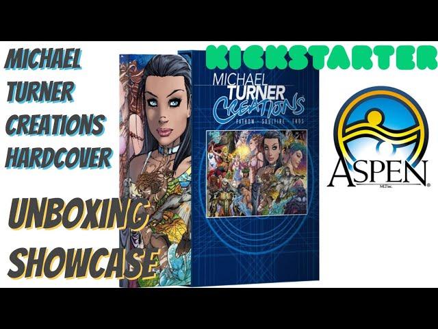 Aspen Comics Kickstarter Unboxing Michael Turner Creations Hardcover