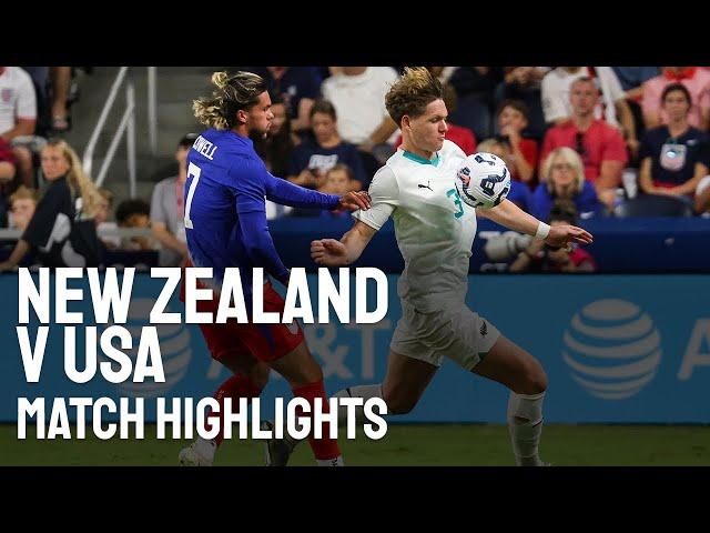 New Zealand v USA | International Friendly | 11 September 2024