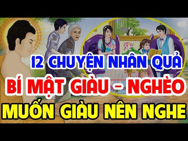 12 Chuyện Nhân Quả Phật Giáo Hay Nhất, Về BÍ MẬT Của GIÀU NGHÈO ai cũng nên nghe 1 lần Sẽ Thoát Khổ