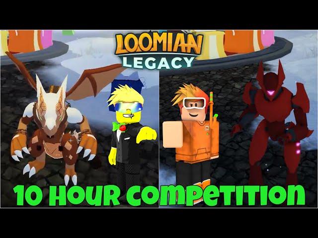 I Hunted 10 Hours VS Plastonix, who will get luckier? | Loomian Legacy