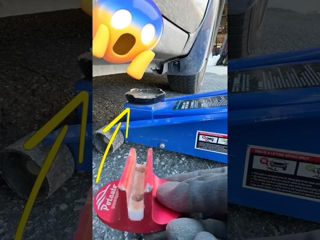 Car Jack Game Changer! #homemechanic #tirechange #automobile