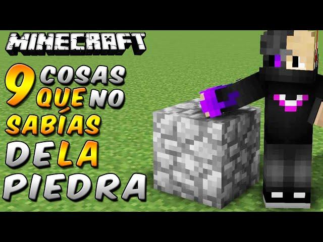 Minecraft: 9 cosas que no sabías de la Piedra - Rabahrex