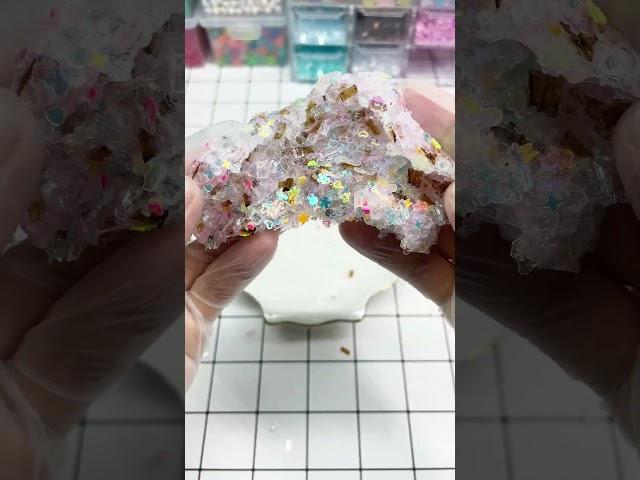 MADE A VIRAL SLIME CAT PAW STRESS BALL （1） #slime #squishy #stressball #satisfying #diy