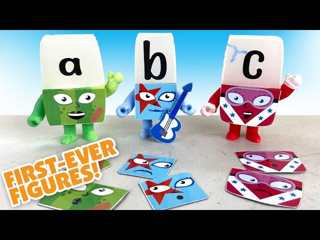 DIY Alphablocks Toys - Magnetic Poseable Figures ||  Keiths Toy Box