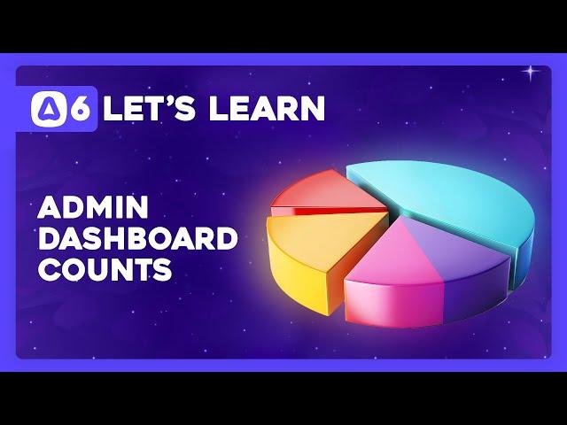 Let's Learn AdonisJS 6: Ep 11.1 - Counting Stats for our Admin Dashboard