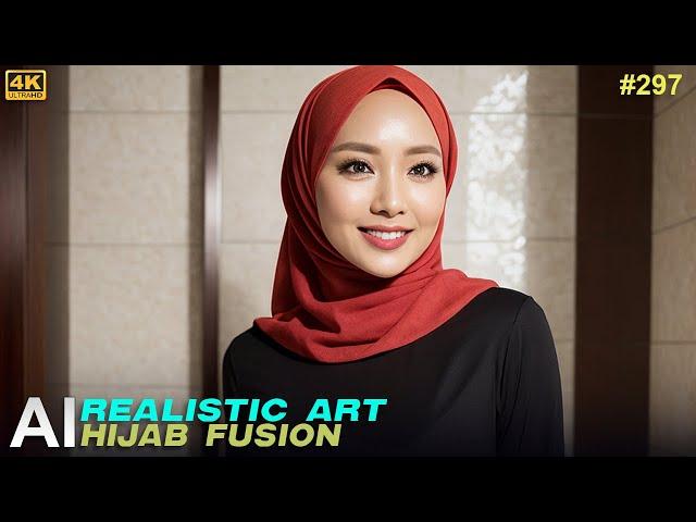 Ai Art - Beautiful Malaysian Hijaber - #hijab #lookbook #297