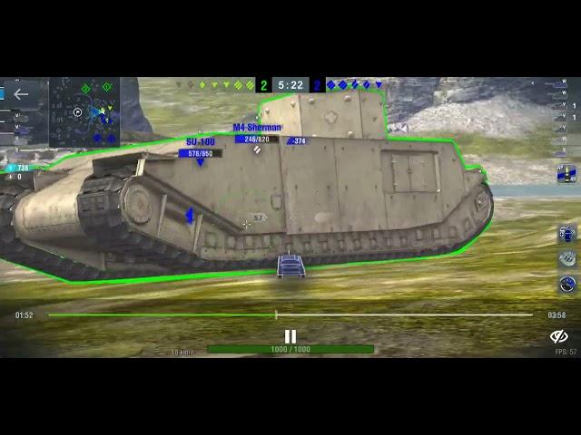 World of Tanks Replay Nashorn 7 kills 2,837k damage.