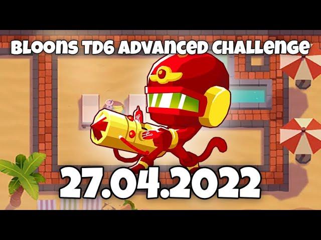 Bloons TD6 Advanced Challenge - 27.04.2022 - Who knew round 98 was that hard?