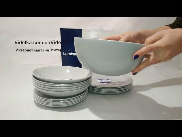Сервиз столовый 19пр Luminarc Diwali Granit  - обзор в Videlka.com.ua