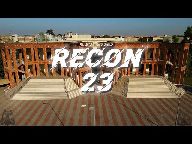 Rawalpindi Medical University | RECON 23 | Drone View | Anthropocene Kr3ture ( Unofficial )